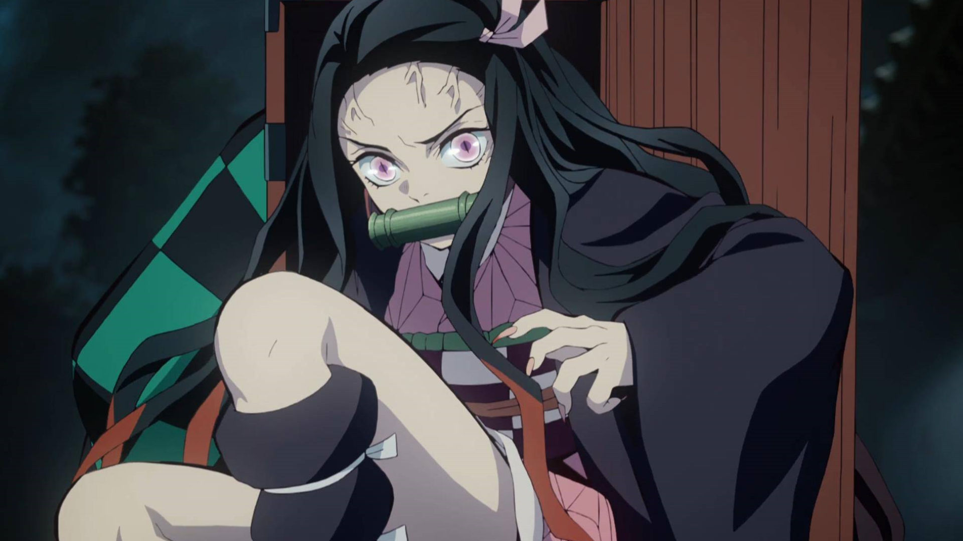 【鬼灭之刃】护兄狂魔祢豆子在线玩球